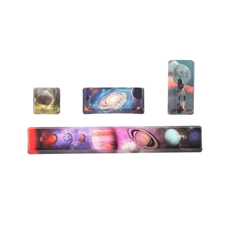 4pcs PBT Spacebar R4 ESC Enter Enter OEM Profile Keycap for Mechanical Keyboard
