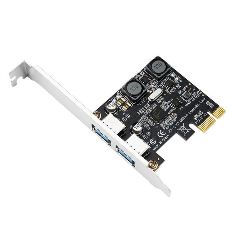 PCI-E 1x to 16x Adapter Board Extension Card PCI-E 1 to 2 USB 3.0 Adapter Card