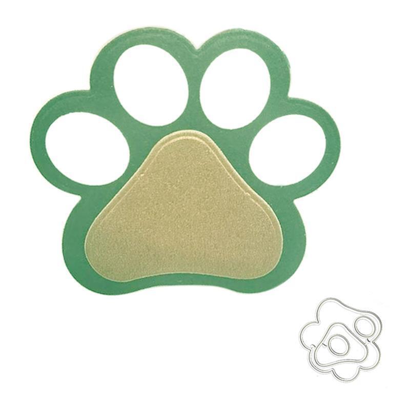 Footprint Metal Cutting Dies Scrapbooking Stencil Die Cuts Card Embossing Album