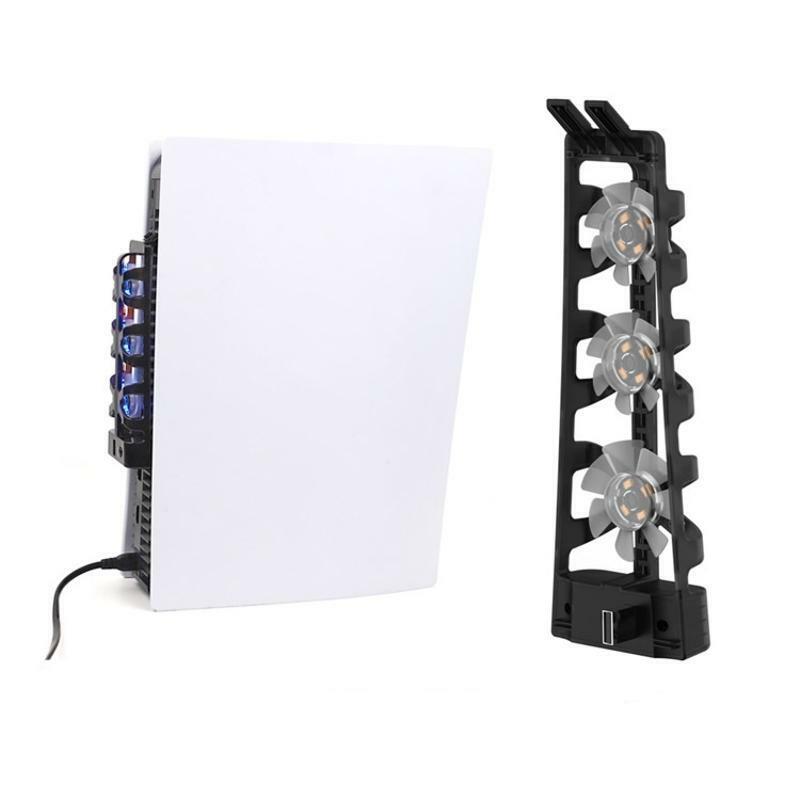 Cooling Fan USB Radiator Compatible with PS5,External Gaming Accessories