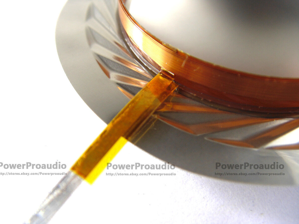 2pcs /lot 37.5mm High quality Titanium  Diaphragm 8 ohm  Tweeter  voice coil