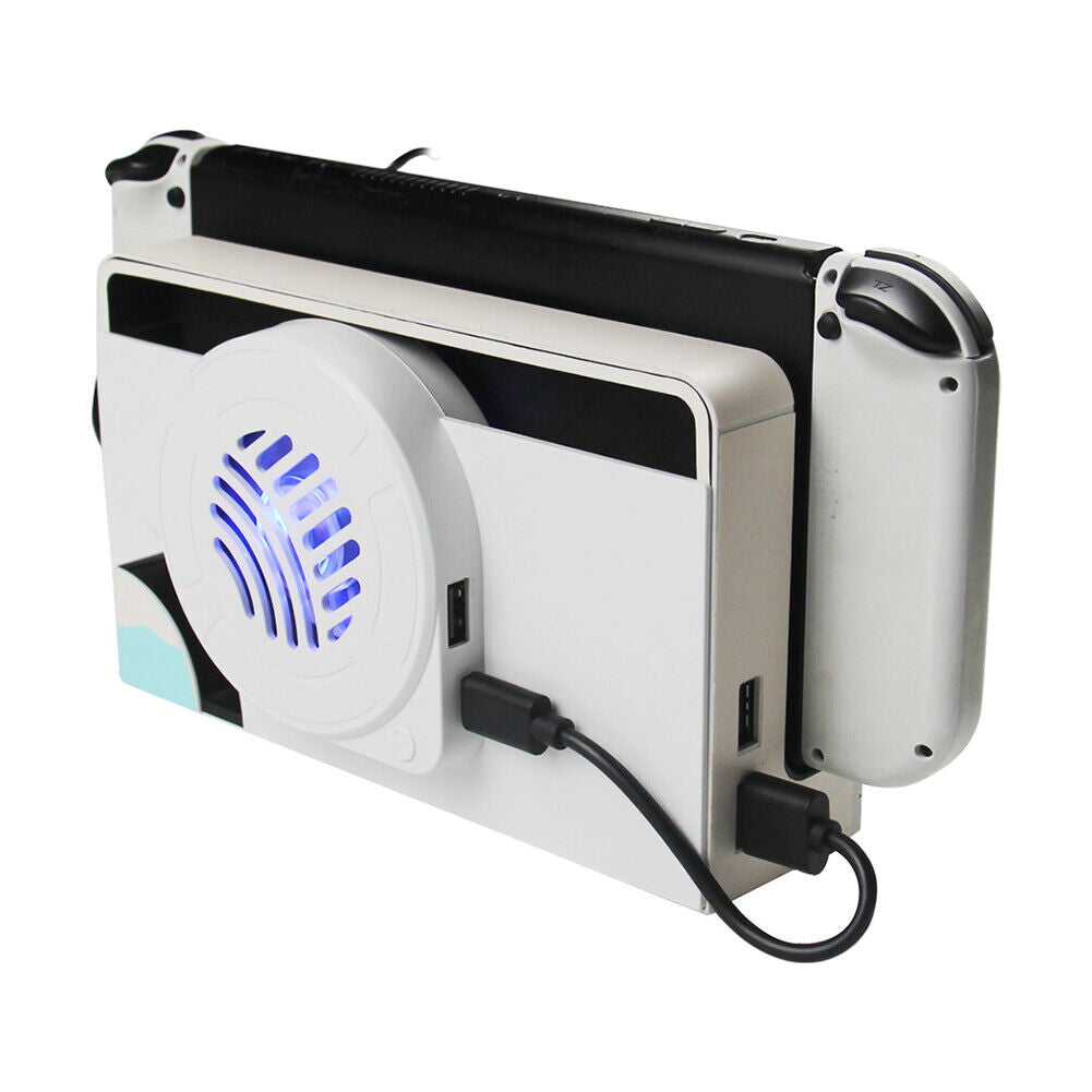 Cooling Fan for NS OLED Charger Dock Cooler Turbo Radiator Heat Dissipation