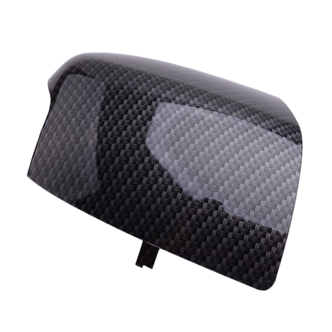 Right Carbon Fiber Style Rear View Wing Mirror Cover Trim Fit For Ford Focus Mk2