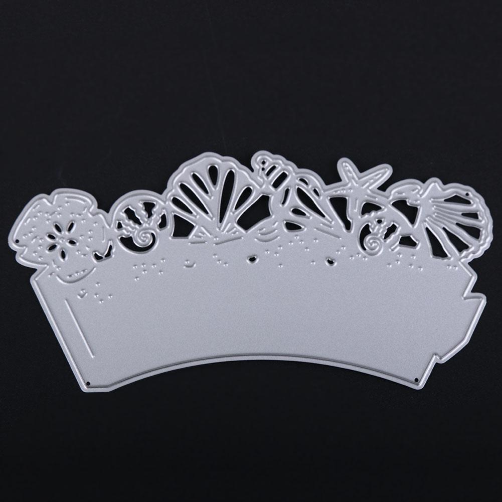 Shells Cake Cutting Dies Stencils Scrapbook Embossing DIY Craft Album Card