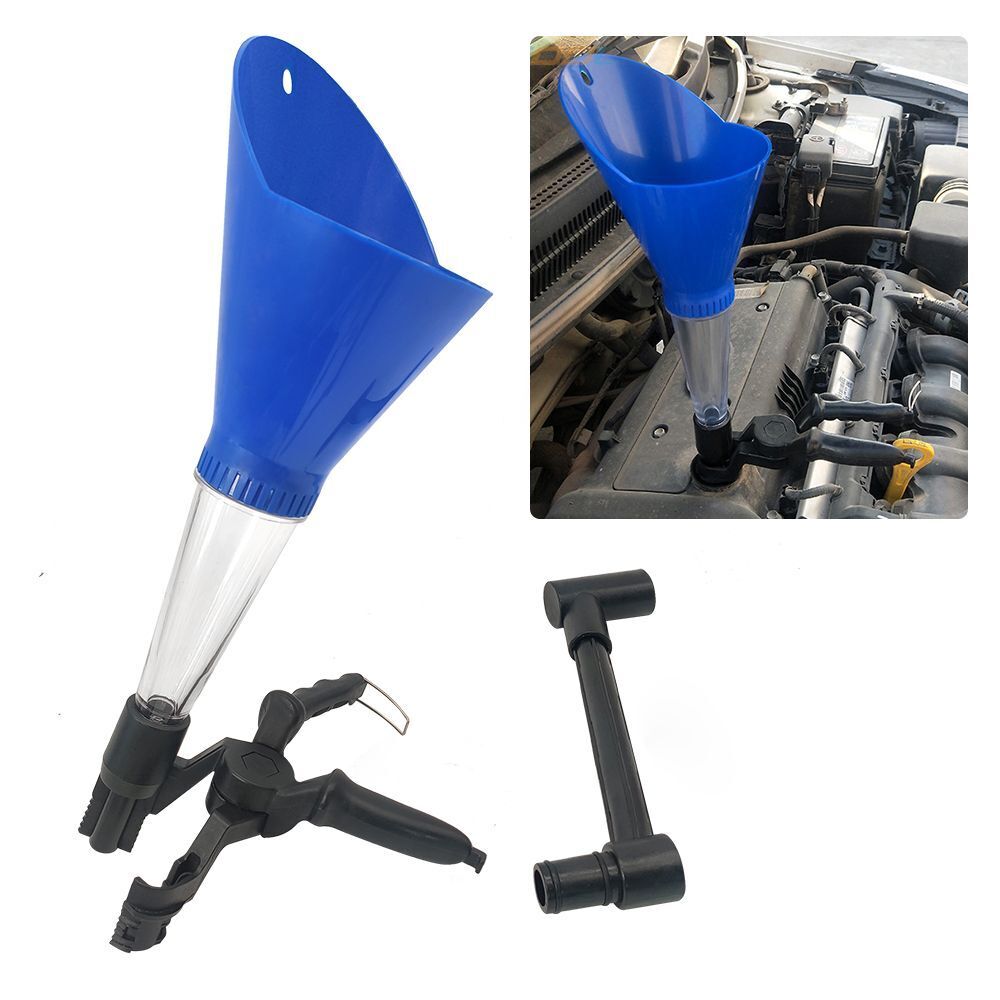 Funnel Gasoline Funnel Filling Equipment Kit Universal Car Engine Oil Funnel