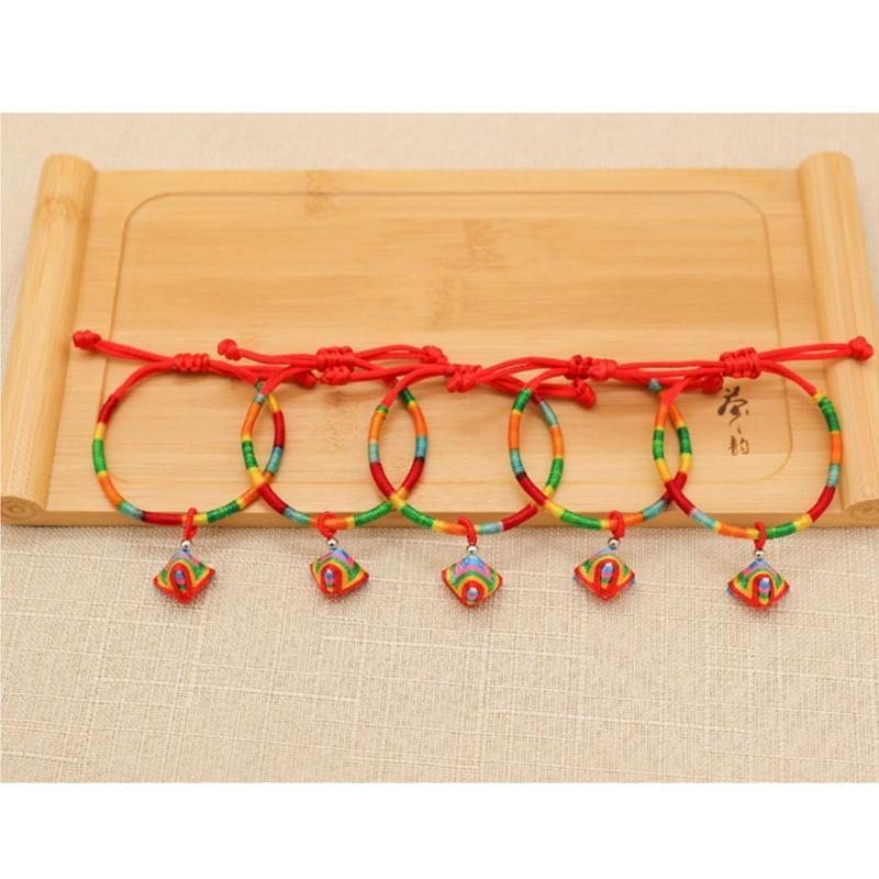Colorful Rope Bracelet Zongzi Bracelet Lucky Jewelry Friendship Bracelet