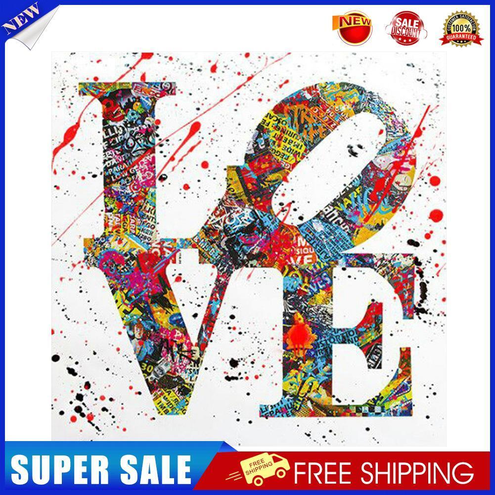 Full Square Drill Diamond Painting Letter Mosaic Rhinestone Drawing (FC334)