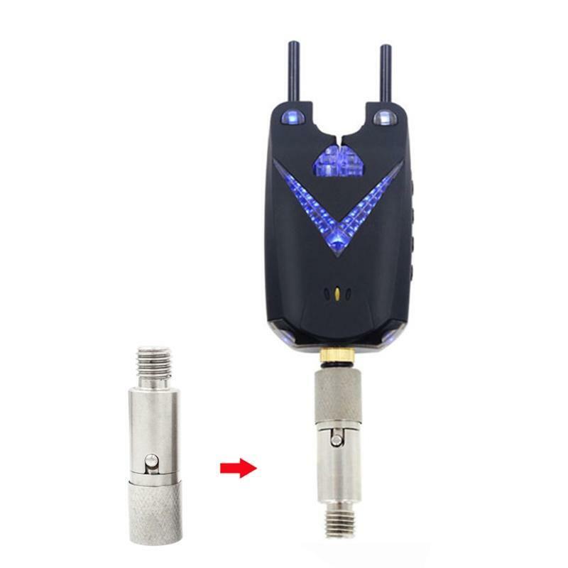 2Pcs/Set Adapter Carp Fishing Rod Bite Alarm Rod Holder Connector Fishing Tackle