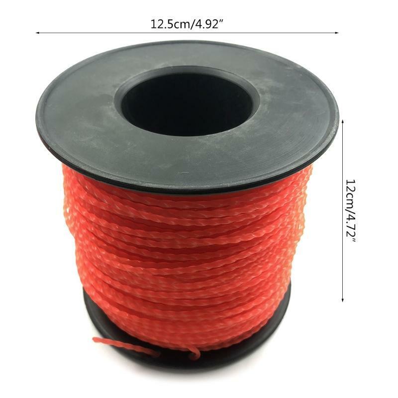 100m Trimmer Line Grass Trimmer Line for Gas Electric Trimmers for Home Use