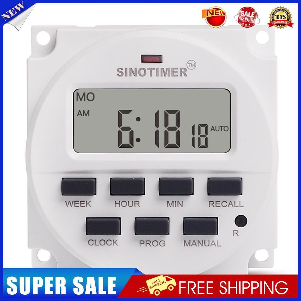 TM618H Auto Cycle Timing Controller Weekly Programmable Timer Switch (12V)