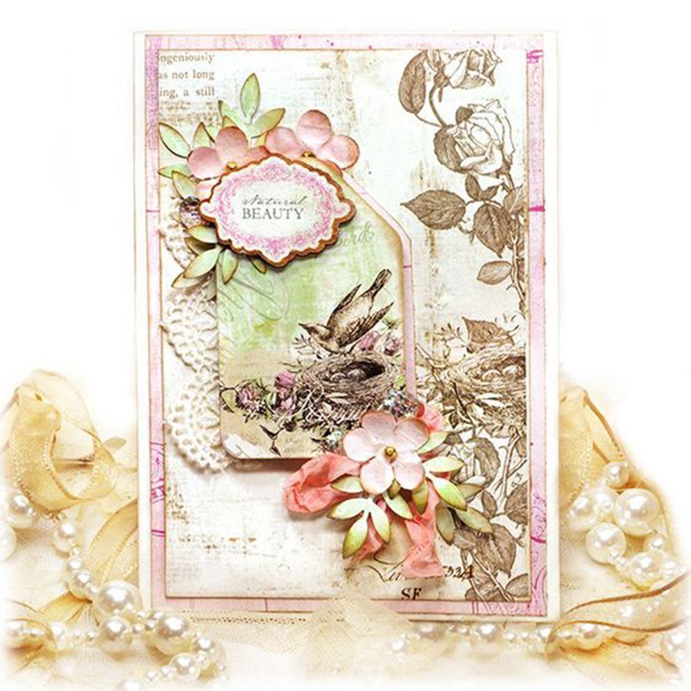 Paper Pads Craft Card Making Scrapbooking Cutting Dies Art Background Origami