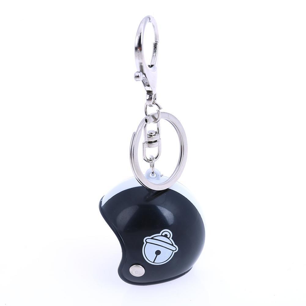 Motorcycle Helmets Key Chain Women Men Cute Safety Helmet Car Keychain(2)