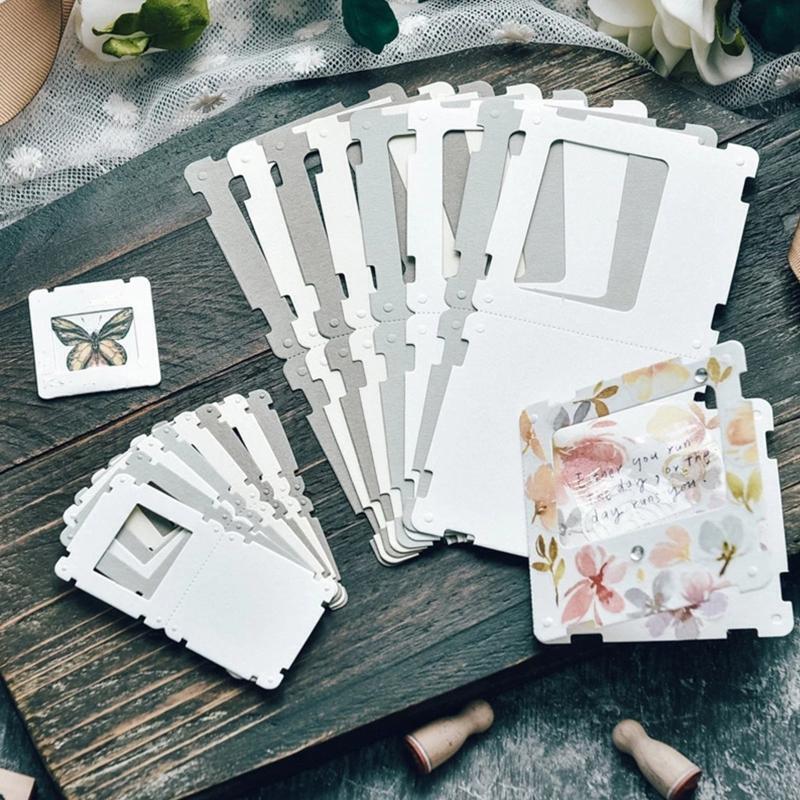 Big and Small Greeting Card Metal Cutting Dies Stencil DIY Scrapbooking Template
