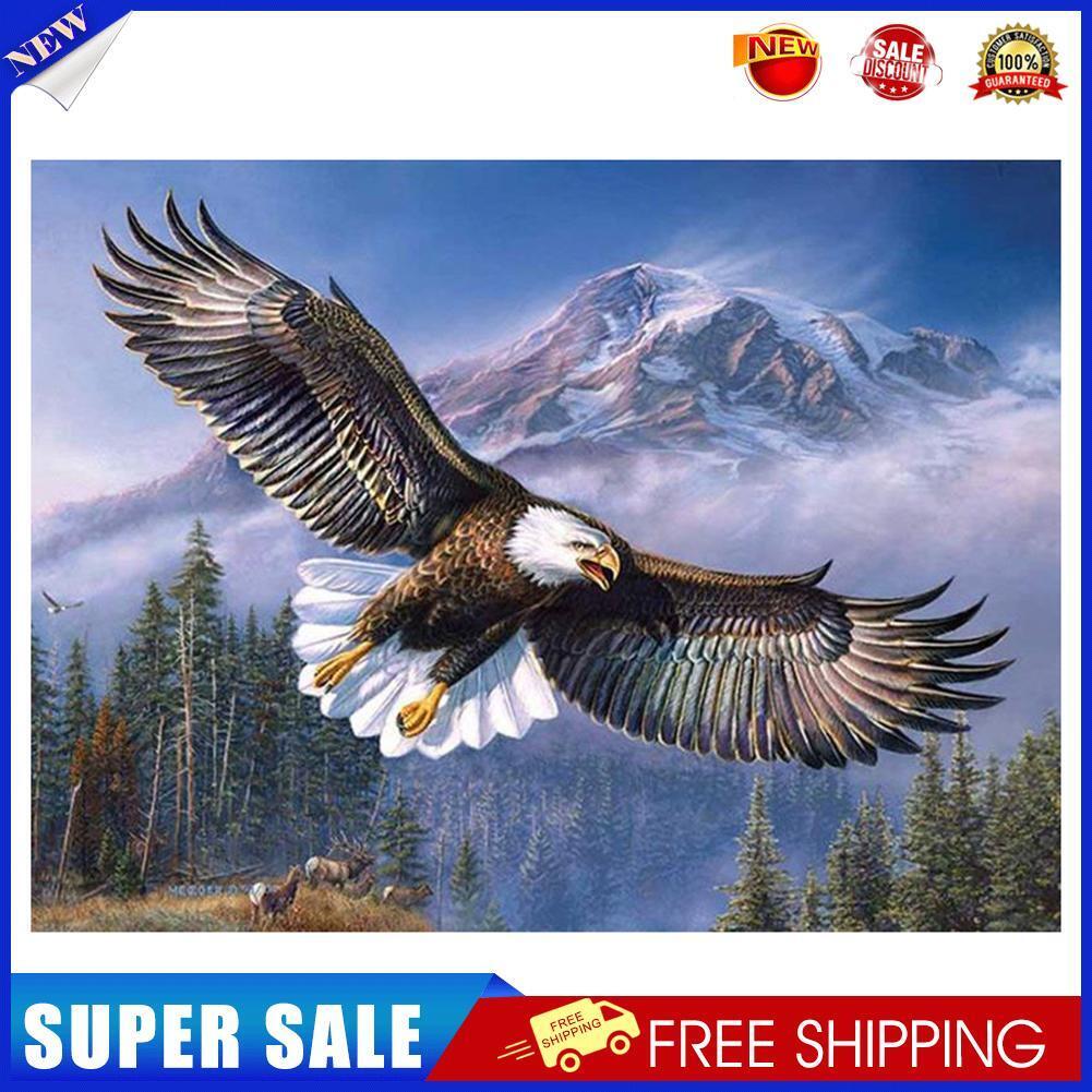 DIY Flying Eagle Diamond Embroidery Painting Full Drill Mosaic Cross Stitch