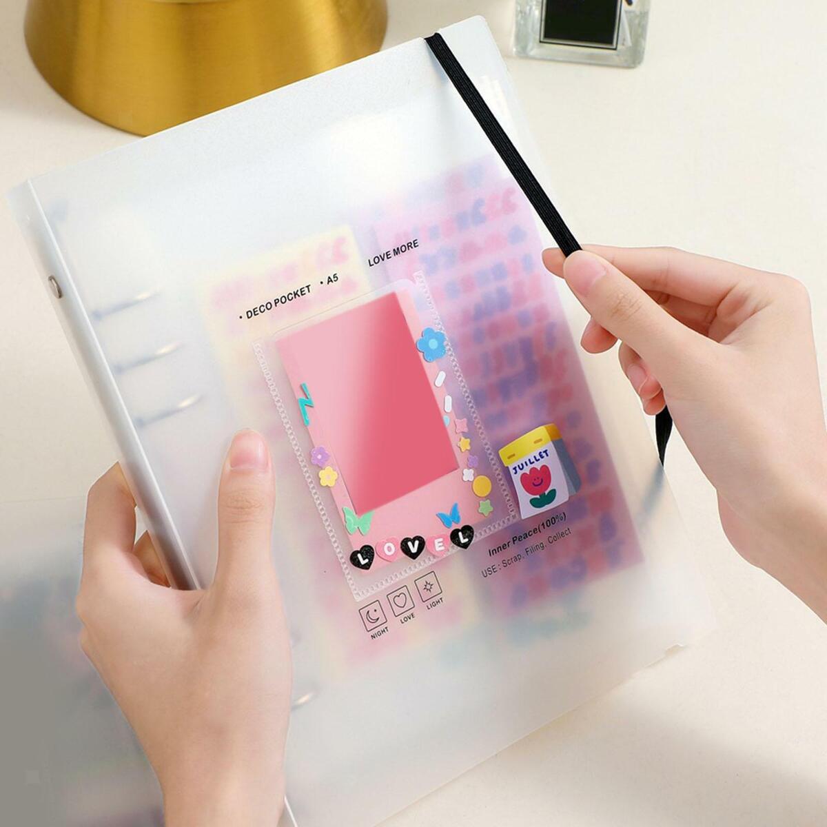 3 inch  Binder Collect Photo Album for  Girl  Chasing