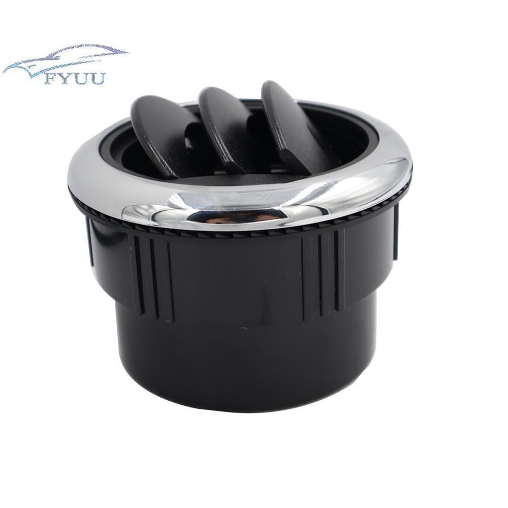 2 Pcs RV Bus Boat Yacht 70mm Round Air Condition Air Outlet Vent Louvered Knob