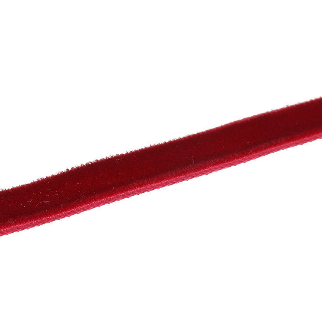 3pcs 20 Yard 10mm Wide Velvet Ribbon Roll for DIY Crafts Tool