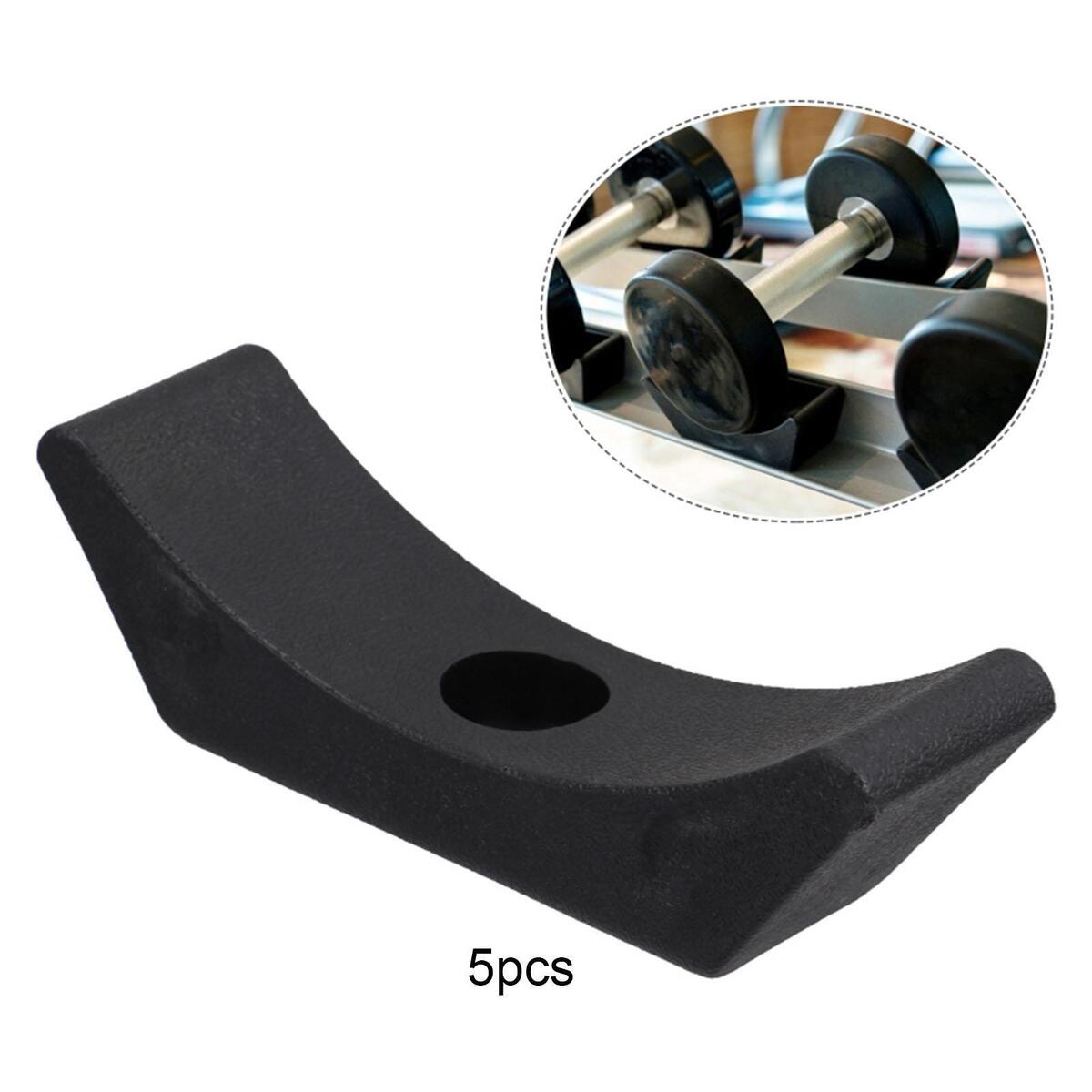 5 Pieces Dumbbell Saddles Dumbbell Holder Bracket for Dumbbell Rack Stand