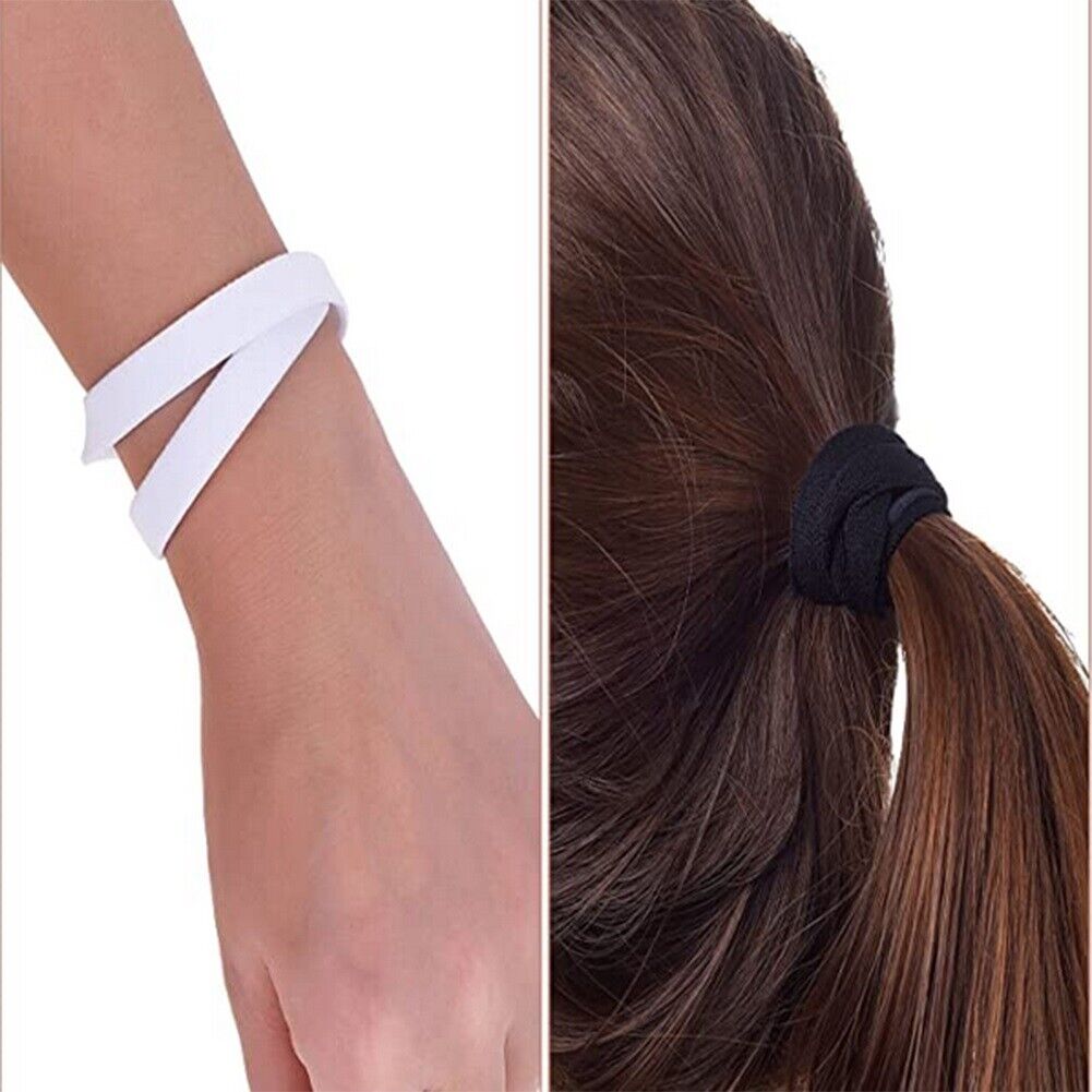 4pcs Non-Slip Elastic Sports Headbands Sweat-absorbing Yoga Woven Hair Band