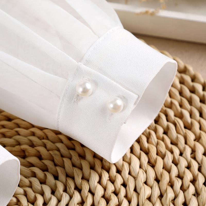 False Sleeves Wrist Cuffs Costume Accessory Detachable Sleeves For Women Dresses