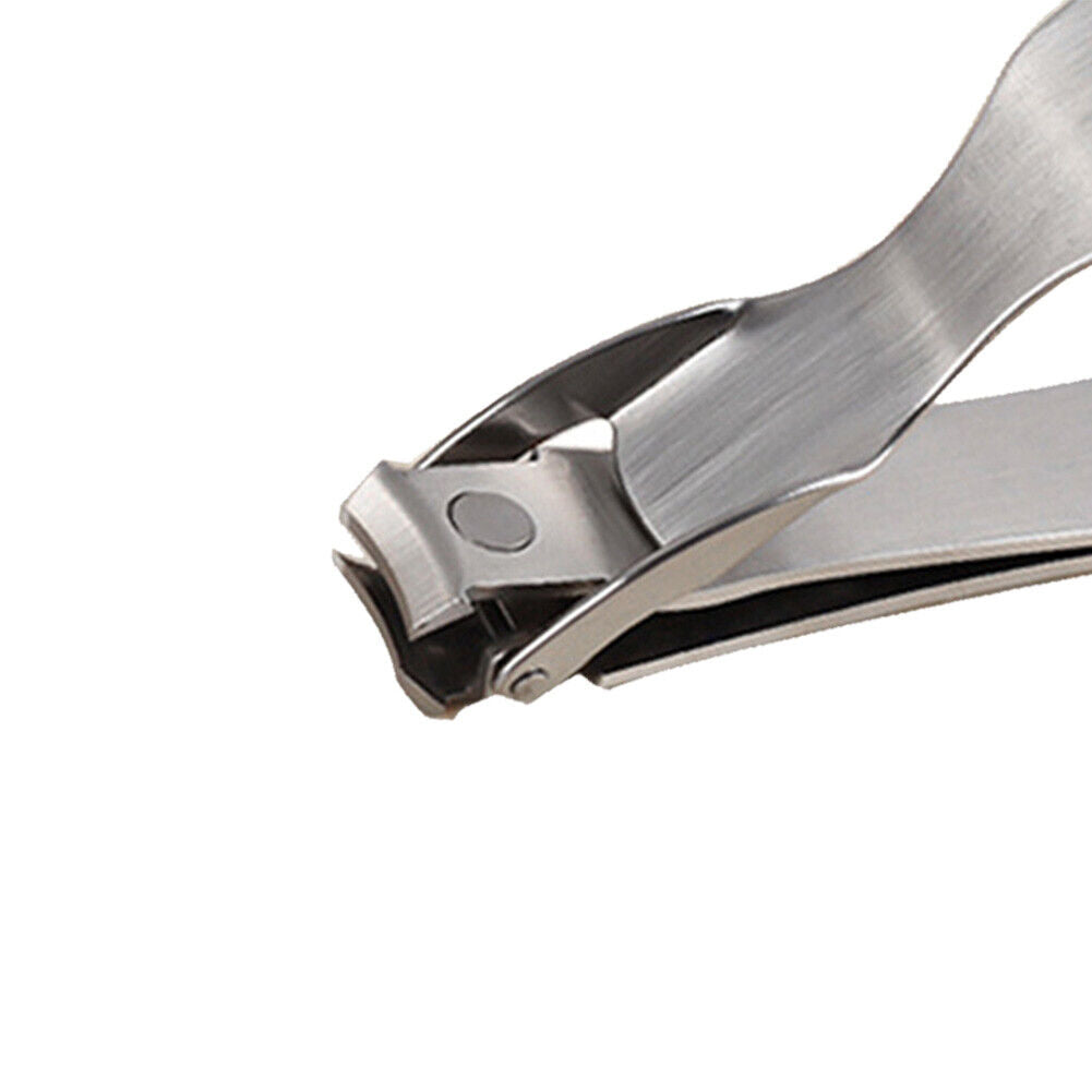 Portable Stainless Steel Splash-Proof Nail Clippers Fingernail Scissor (S)