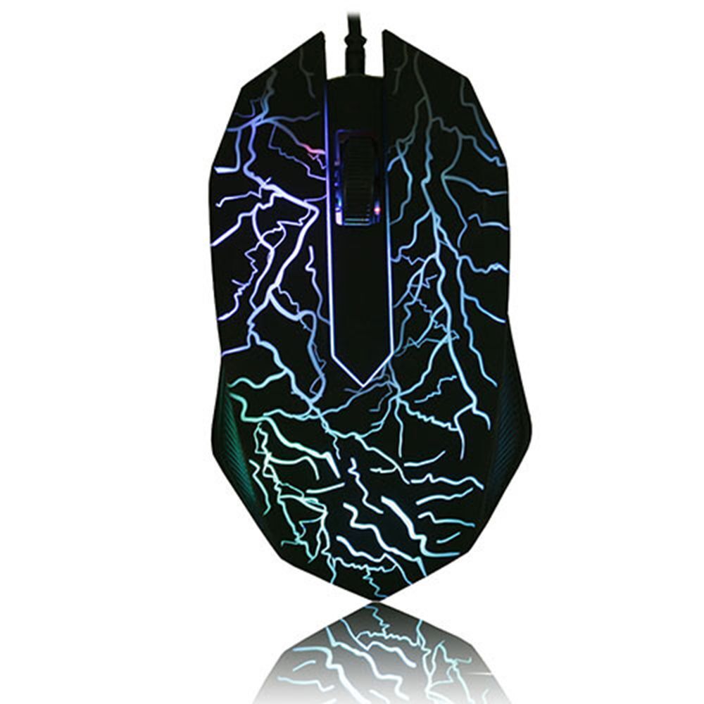 1000 DPI Ergonomic USB Game Backlight Gaming Mice Wired Mouse For PC Laptop