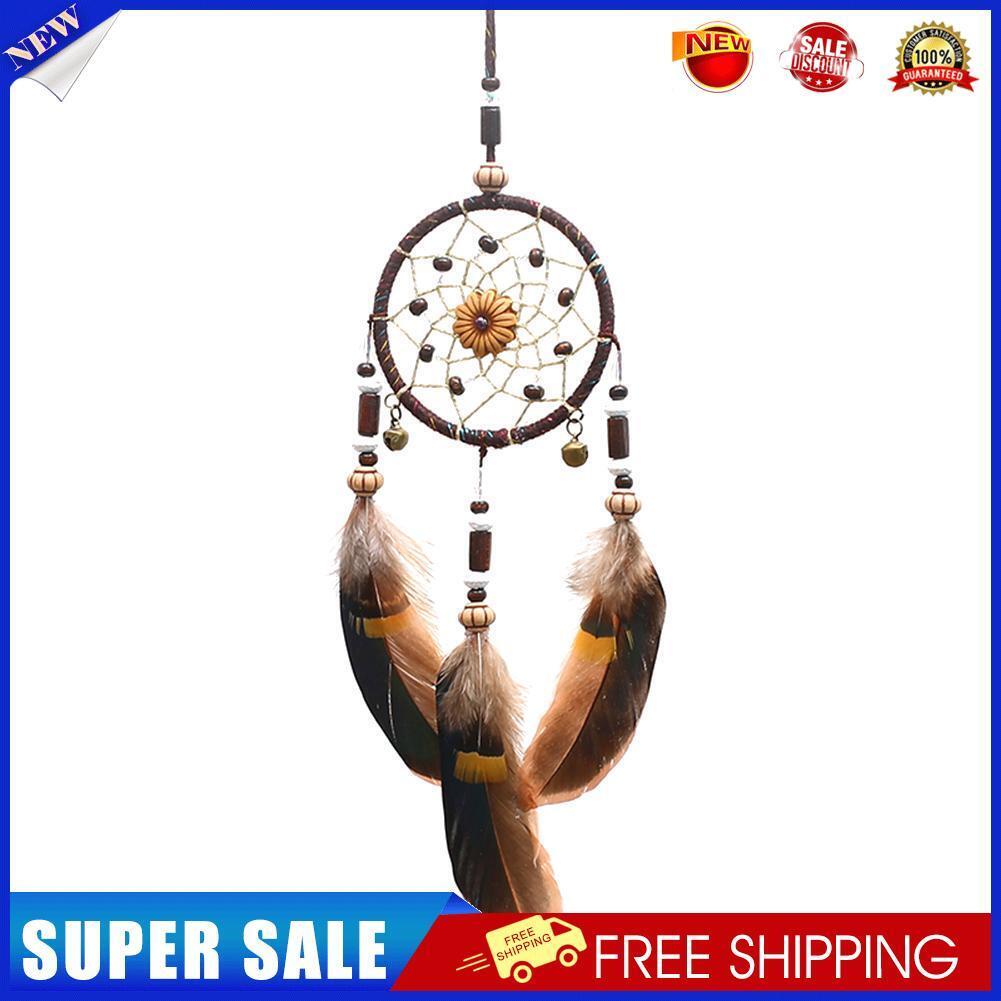 Feathers Craft Dream Catcher Net Handmade Dreamcatcher Car Home Decoration