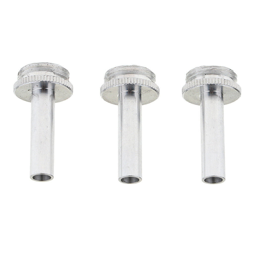 3 Pieces Trumpet Connecting Rod Piston Valve for Trumpet  Aluminum