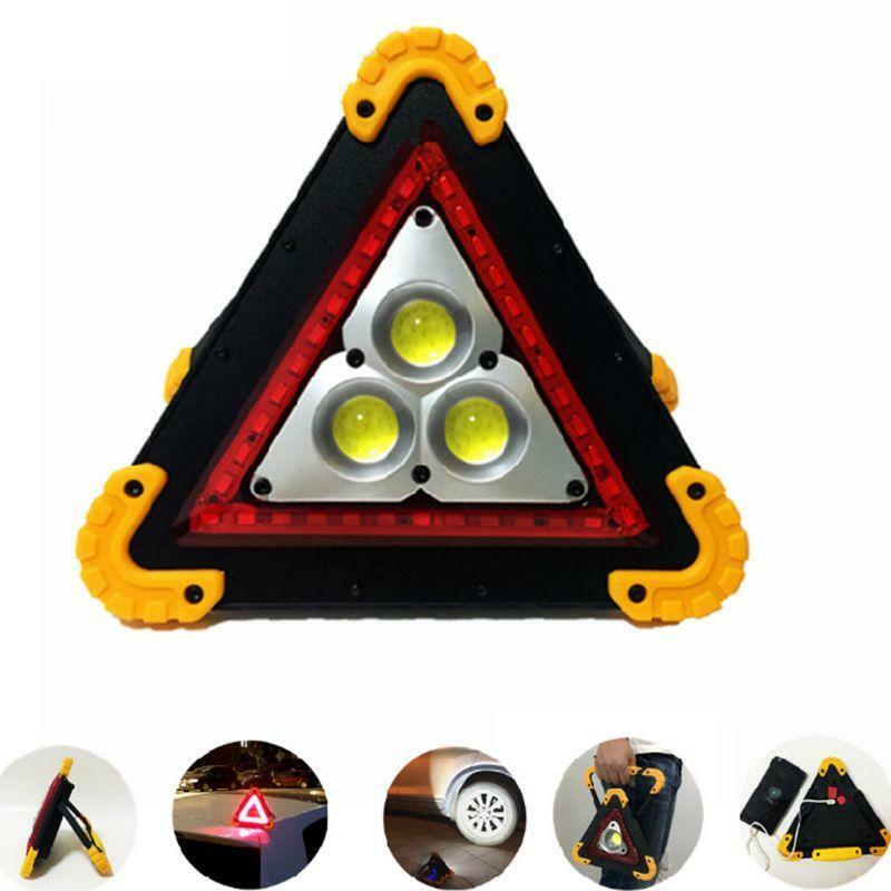Car Warning Light Triangle Bright Taillight Waterproof Sign Lamp  for Outdoor