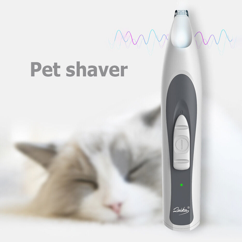 Dog Grooming Clipper Cordless Cat Electric Pet Nail Hair Trimmer Paw Shaver
