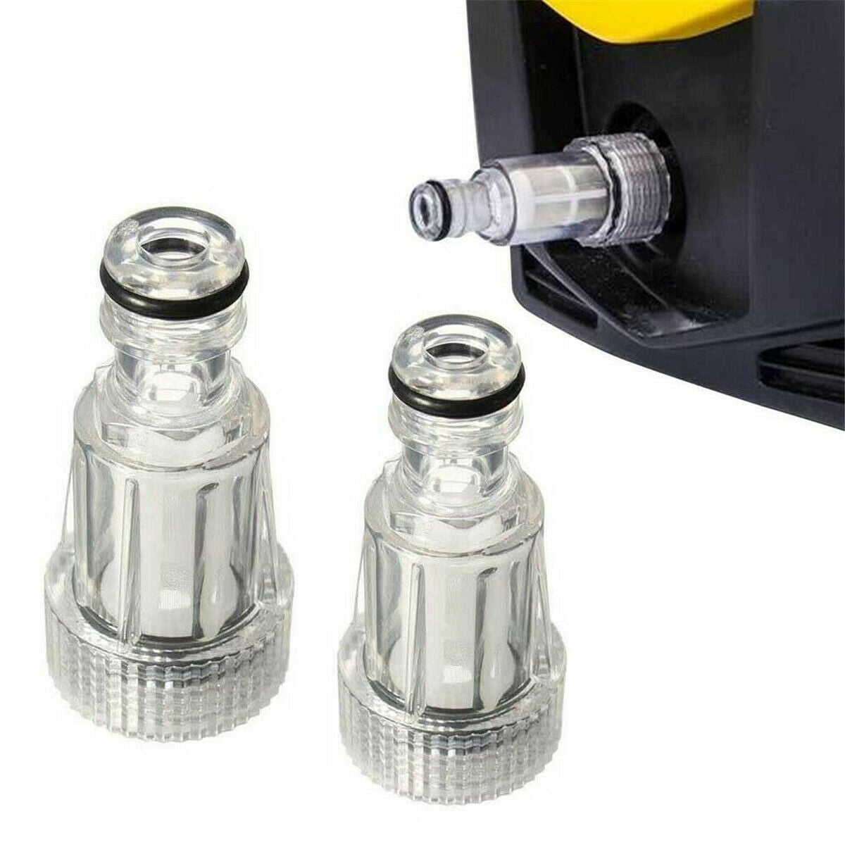2PCS Water Filter Connection Tool Car Clean Washer High Pressure For Karcher