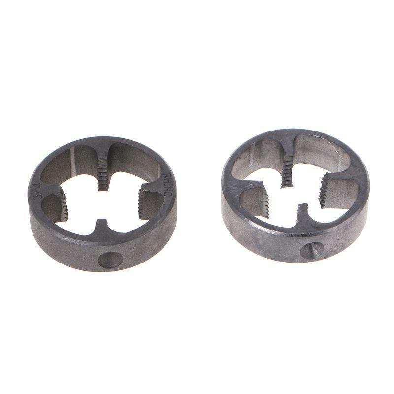 PVC Thread Maker Tools Kit NPT Die Set Pipe Threader For Pumps Pipes Hand Tool