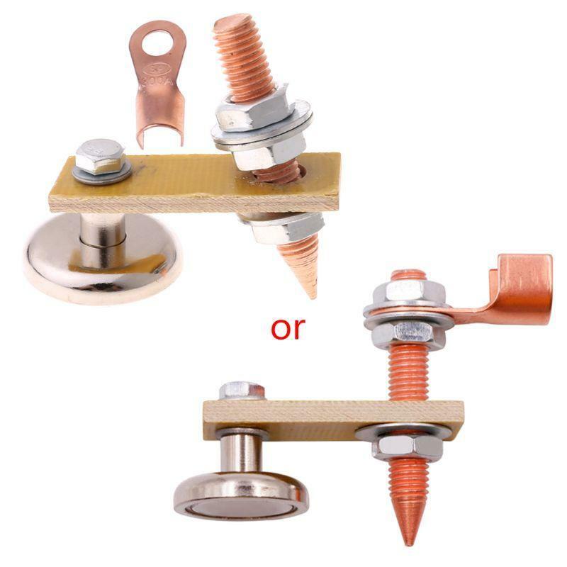 Magnetic Spotter Connector Car Dent Repair Spare Parts Welding Ground Connector