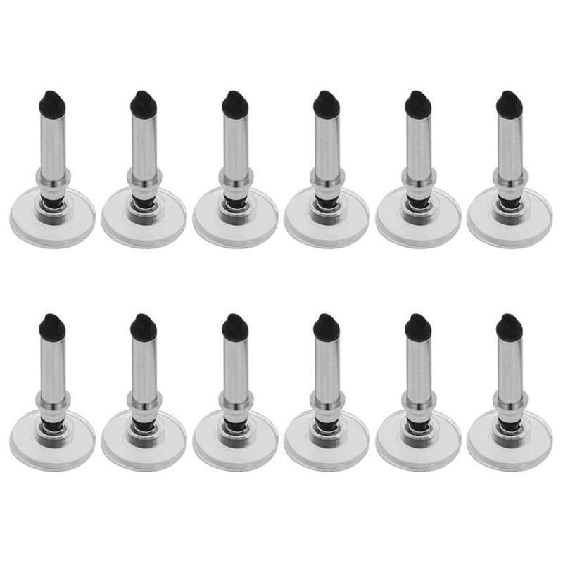 12pcs Replacement Disc Tips, High Precision Fine Point Round Disk for Stylus Pen