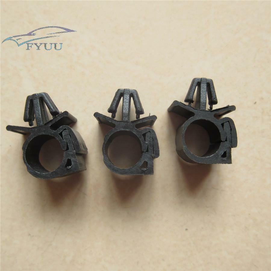 20pcs Car Universal Wiring Harness Pipe Tie Wrap Cable Fastener Fixed Clip Clamp