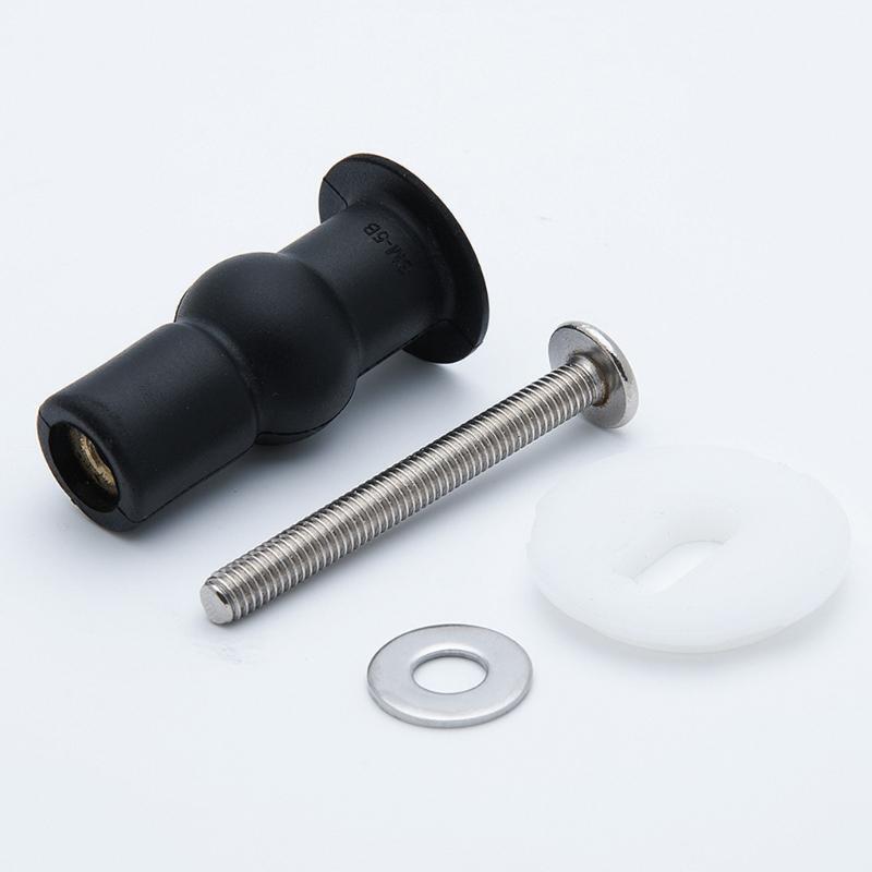 2 Pcs Universal Toilet Lid Screw Toilet Seat Connector Nuts Accessories