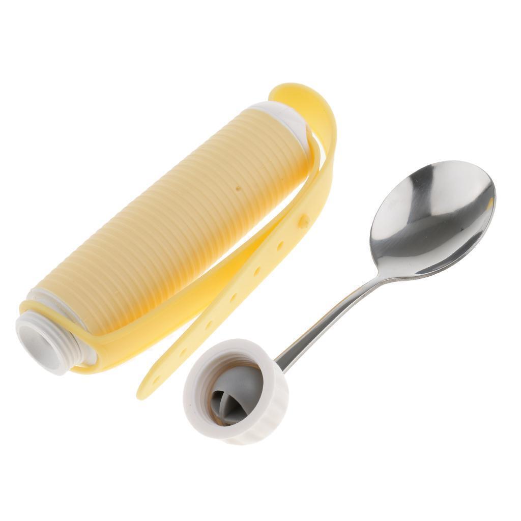 Rotating Utensil Eating Aids Spoon Non-Slip for the Elderly Disability Kids