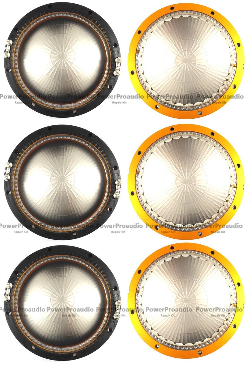 6pcs Replacement For JBL 2446 2446H 2447H 2445 2451J 2452H Aluminium 16 Ohm
