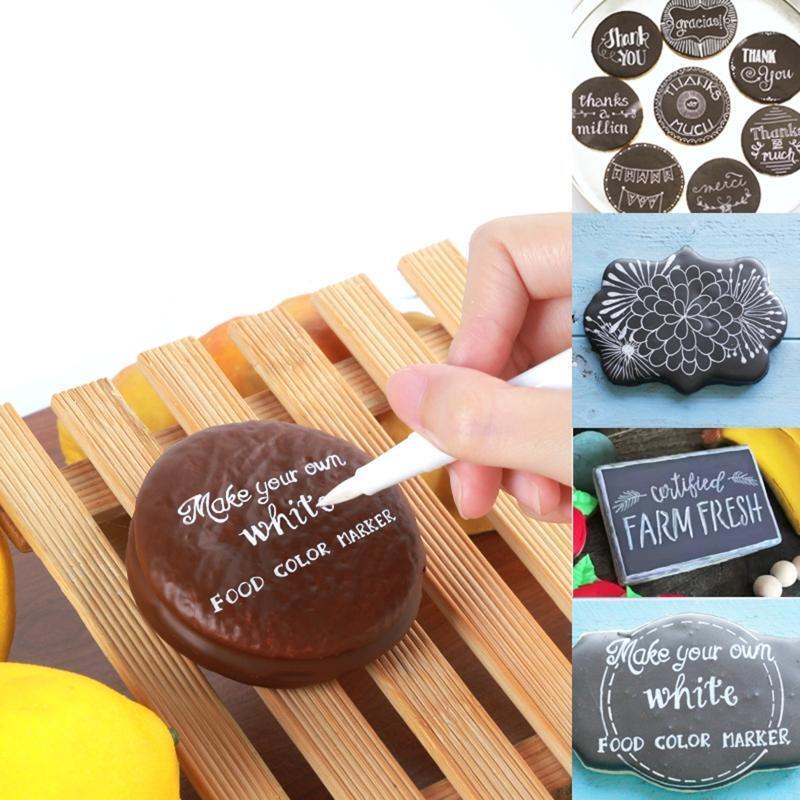 Double Sided Food Grade Gourmet Writers Drawing and Writing Hook Line Hand-Paint