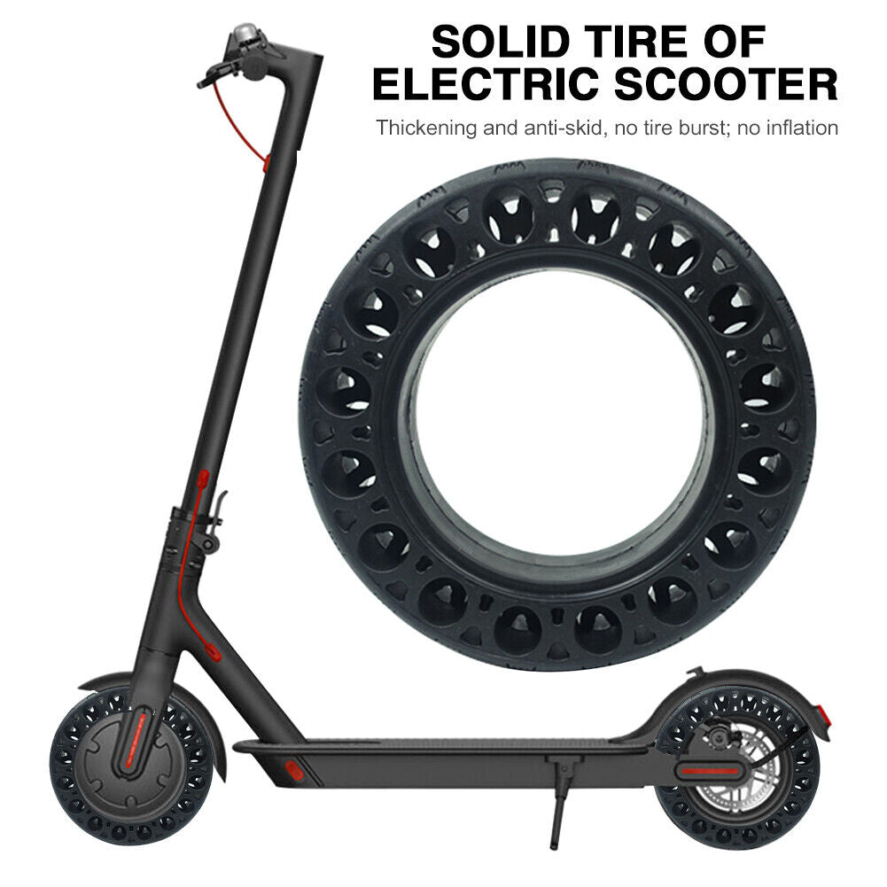 10 inch Electric Scooter Rubber Tires for Ninebot Max G30 Non Slip Tyre