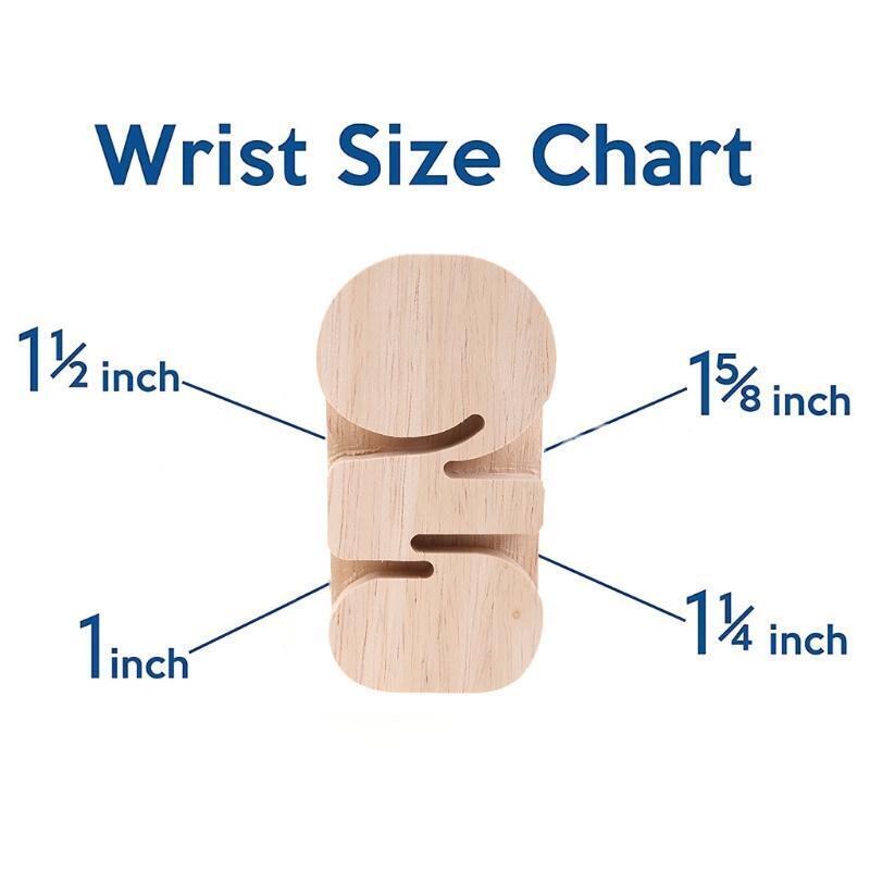 4 in 1 Bracelet Bending Jig Tool with Four Different Wrist Sizes for Stamping