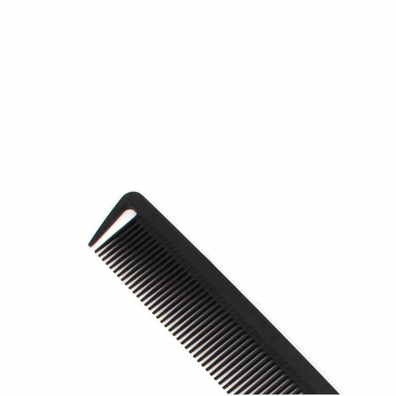 Pro Black Fine-tooth Metal Pin Hairdressing Hair Style Rat Tail Comb Brush Hot