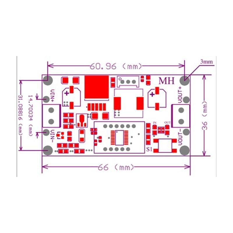DC to DC Step Down Power Module Voltage Regulator with LED Voltmeter Display