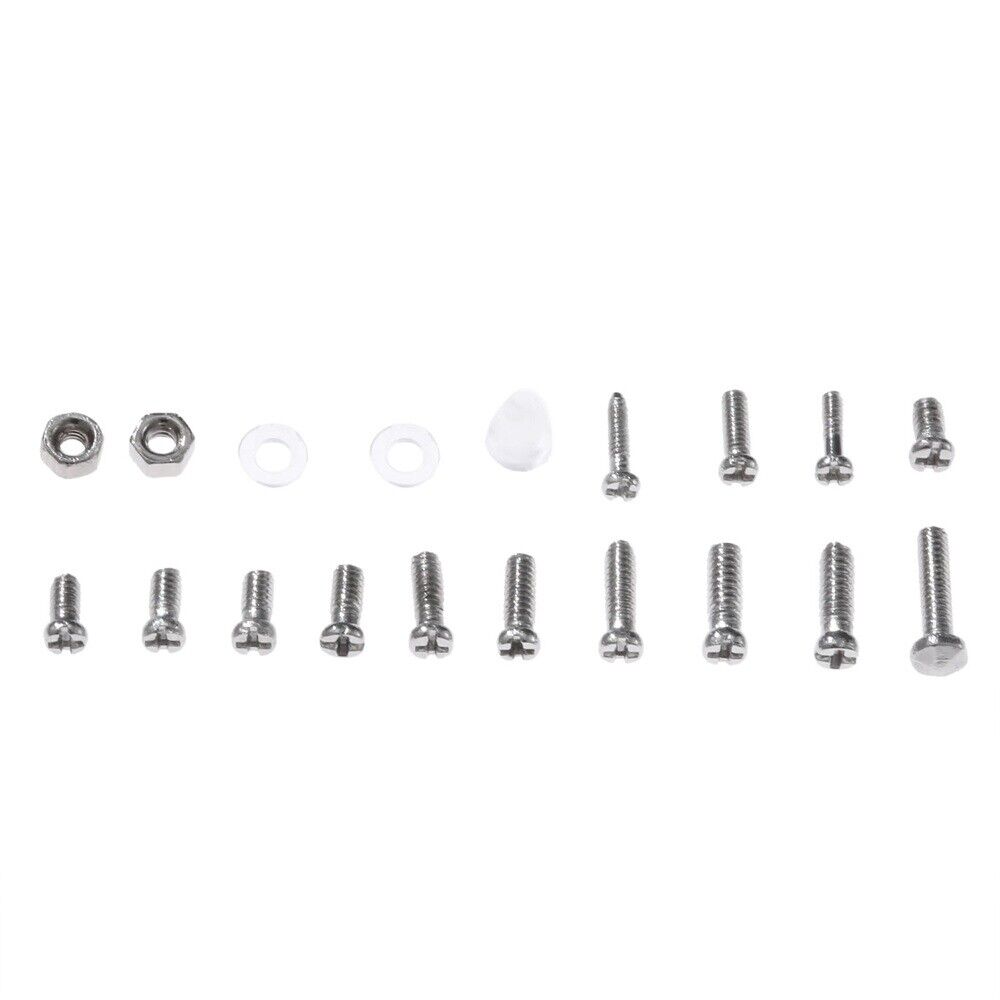 900Pcs Small Screws Glasses Repair Kit Eyeglass Screwdriver With a Plastic Case