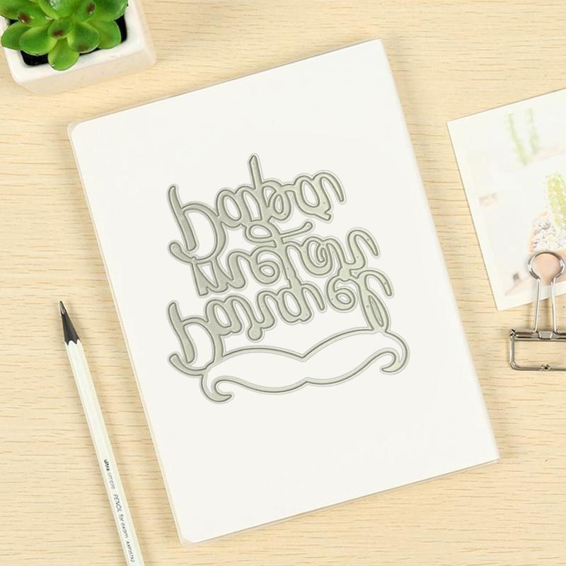 Beard Metal Cutting Dies Stencil Scrapbooking DIY Album Stamp Paper Card
