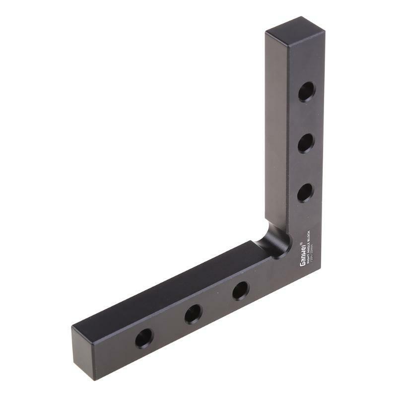 Woodworking 90 ° Precision Positioning L Squares Block Right Angle Ruler Tools
