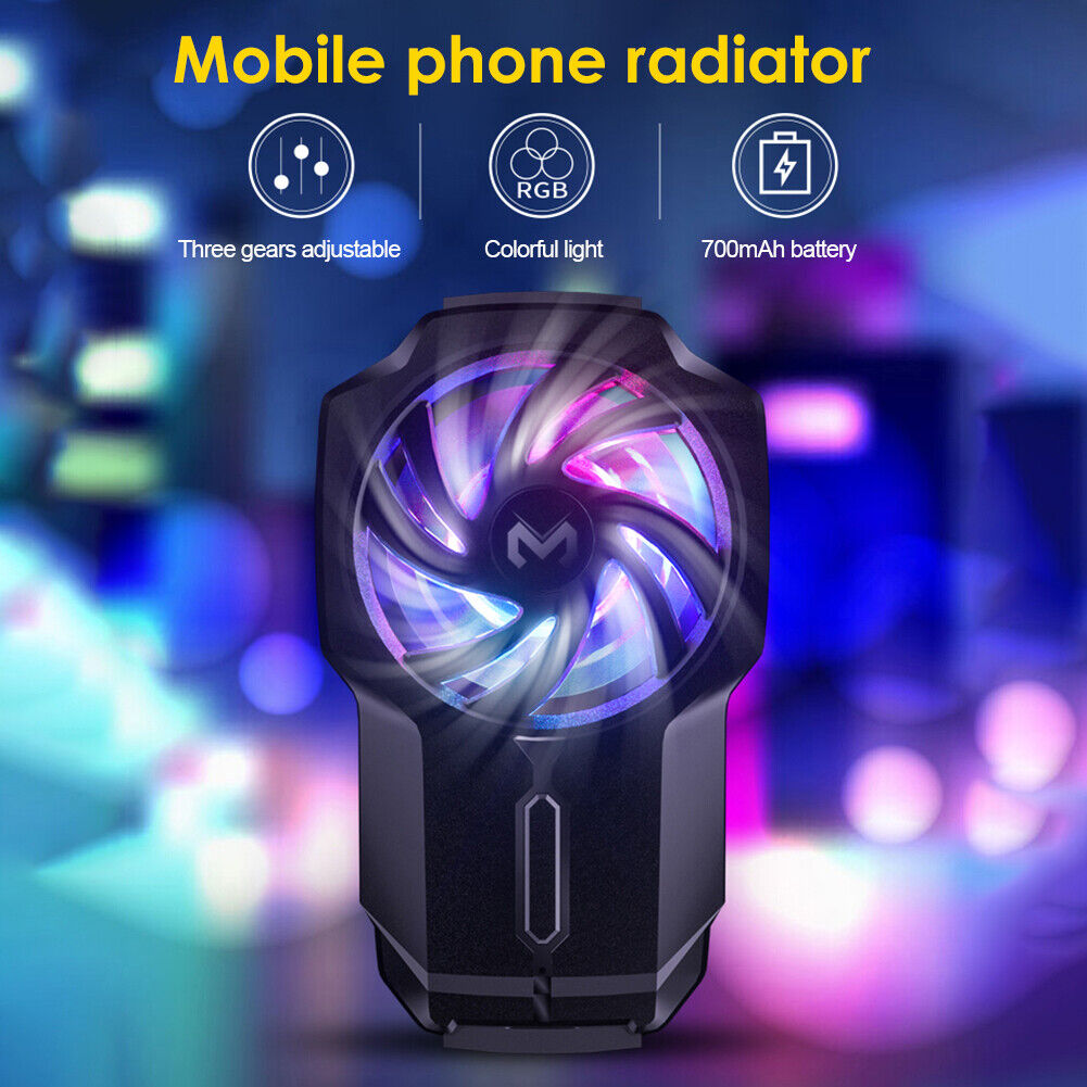 FL05 3 Gears Adjustable Cell Phone Cooler Mobile Phone Cooling Fan Radiator