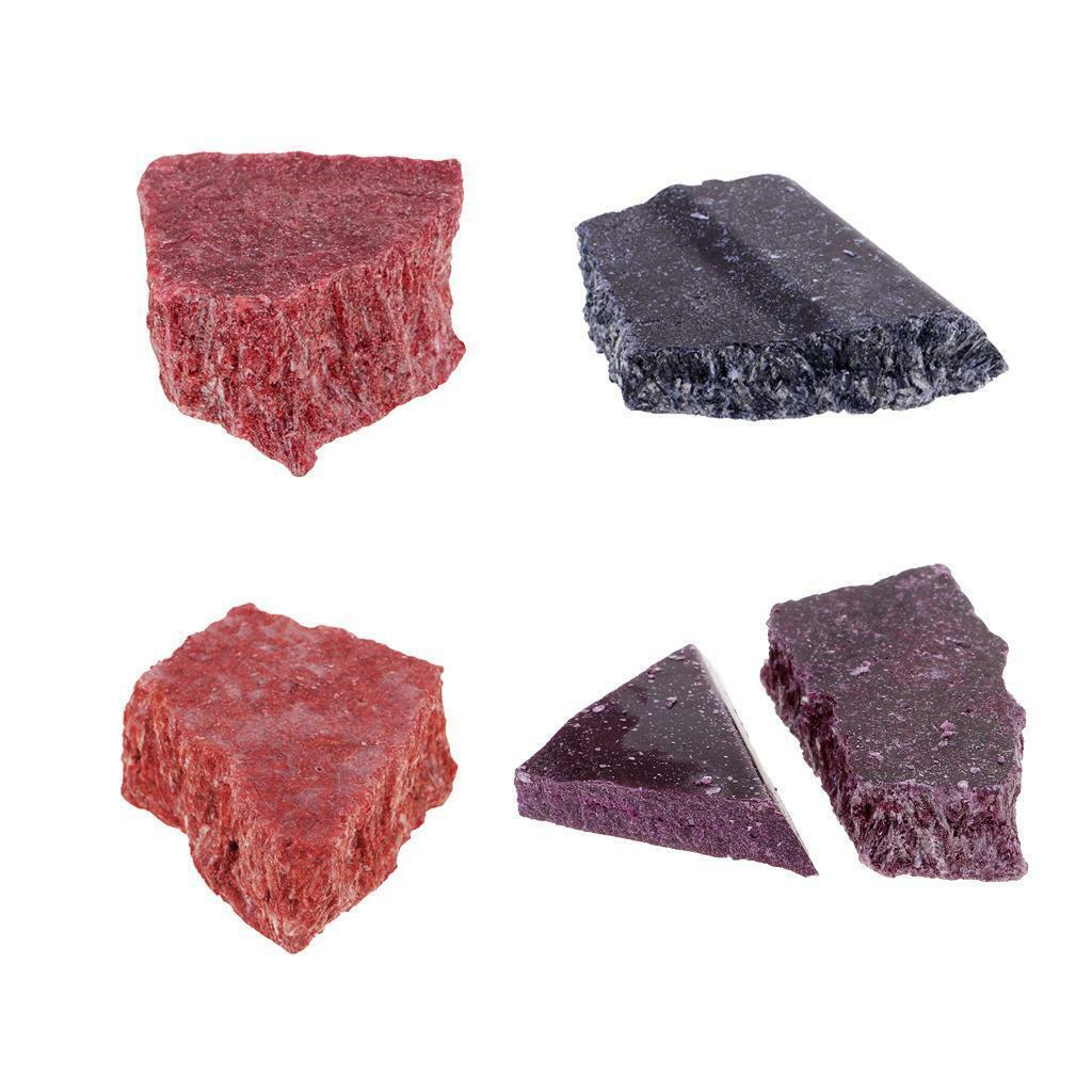 4pcs Candle Dye Chips Plant Dyes for Candle Coloring Pink//Purple/Red