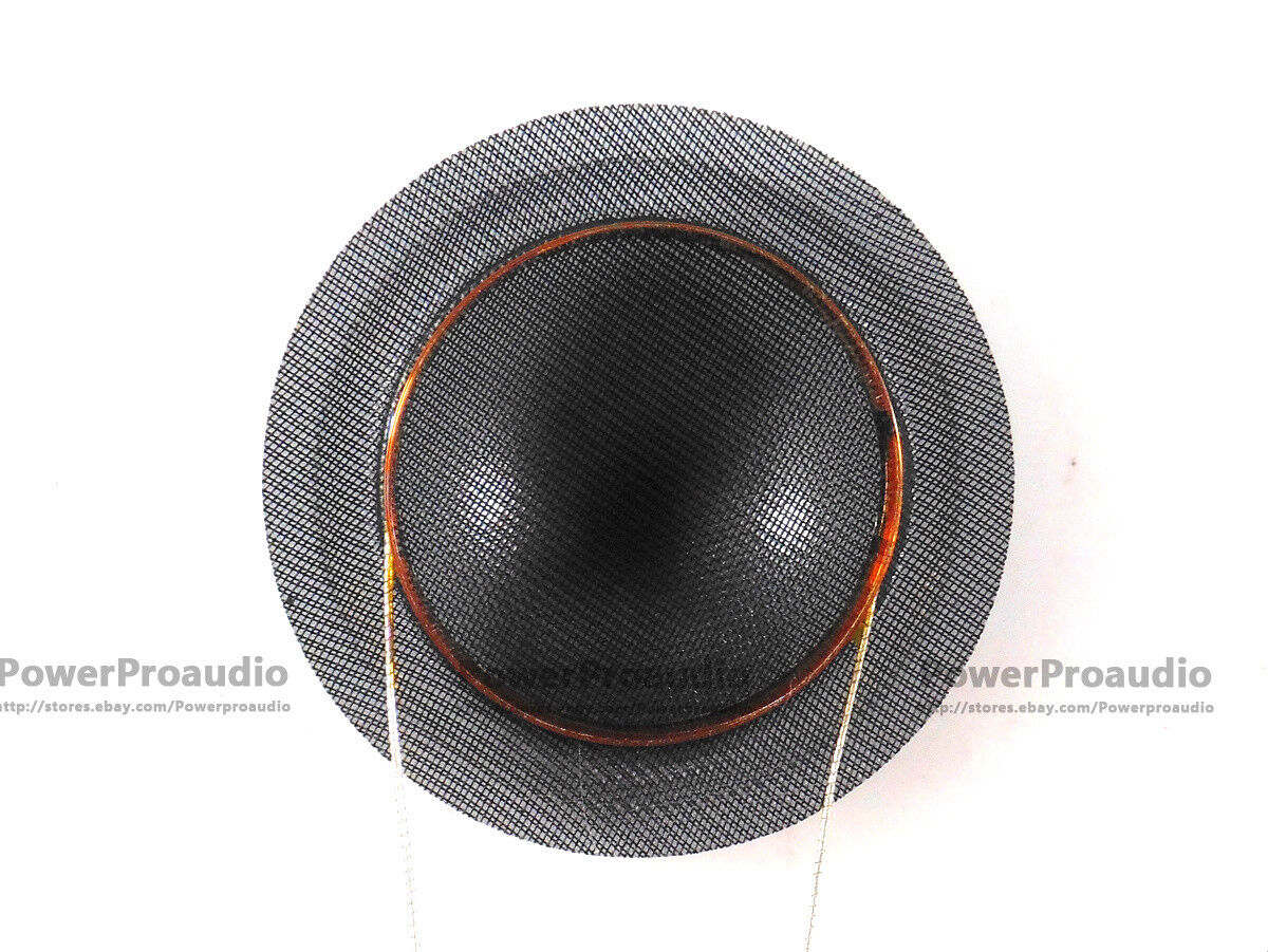 2pcs 19.4mm Transparent Black Silk diaphragm Speaker voice coil Repair 5 Ohm