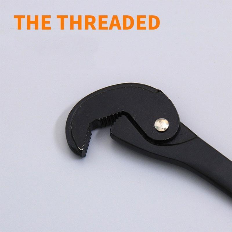 Universal 310mm Ratcheting  Wrench Double Manual Fast Wrench with Spring